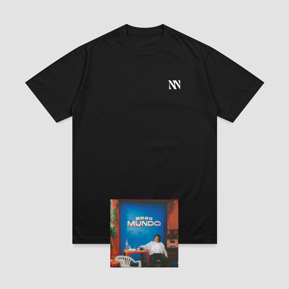 Pack CD + T-shirt « Cafe Mundo Tour »
