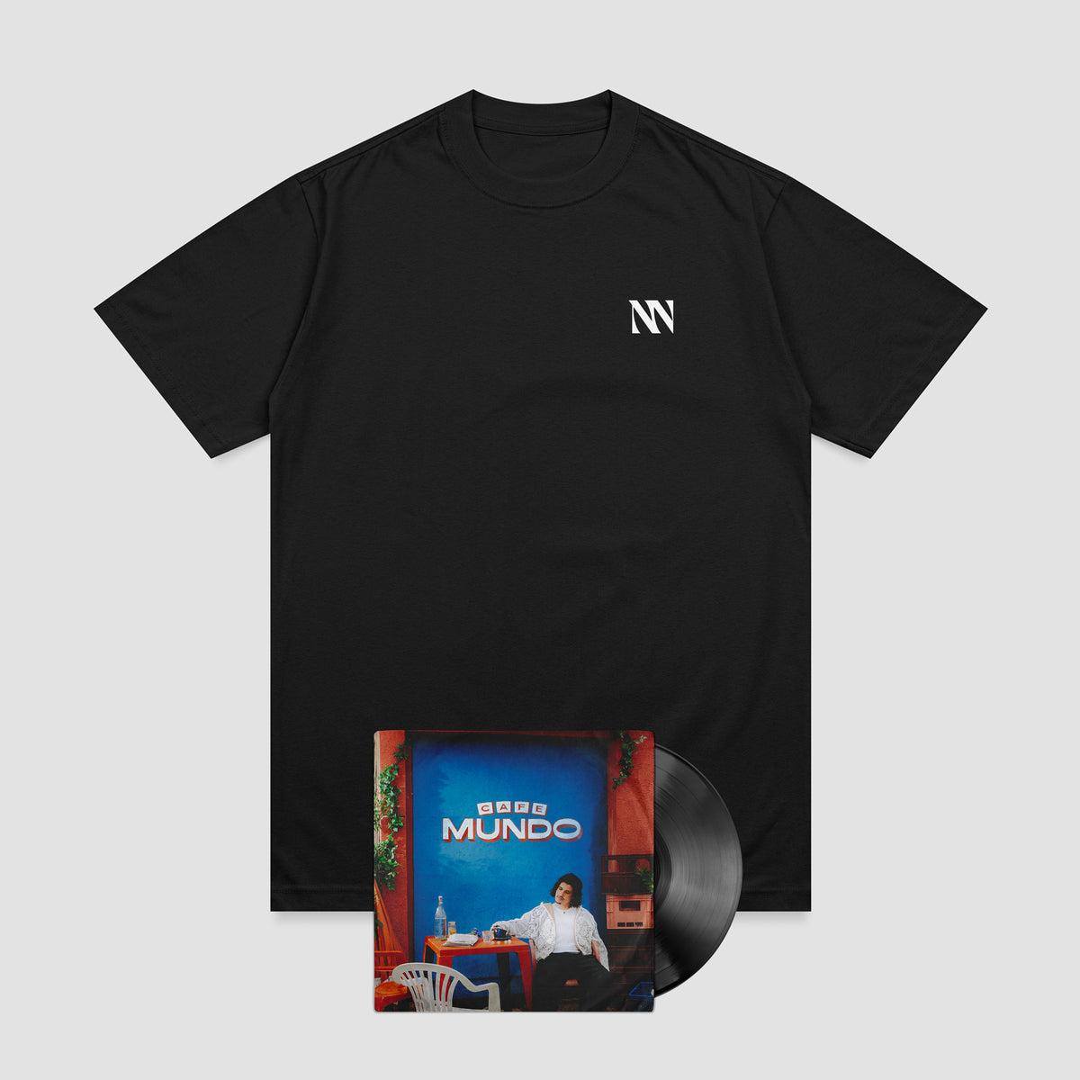 Pack Vinyle + T-shirt « Cafe Mundo Tour »