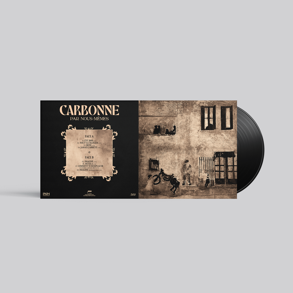 Vinyle Par Nous-Mêmes de Carbonne, disque et pochette