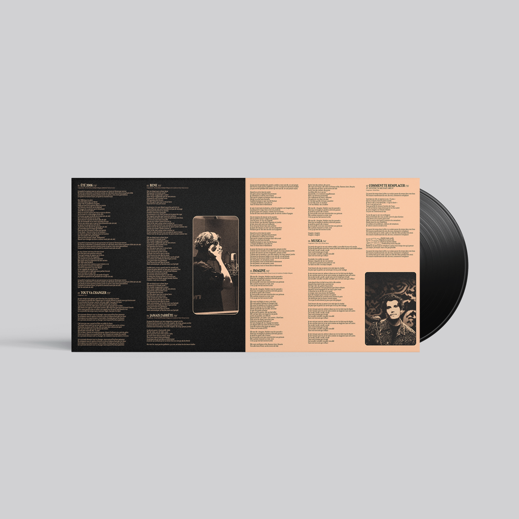 Vinyle Par Nous-Mêmes de Carbonne, numérotation et signature